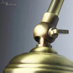 Giovanni Battista Florale Wandlampe Bronze Hell* Wandleuchten|Esszimmer Lampen