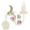 Outlet Luminex Florale Wandleuchte E14 ROSE Rosa