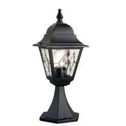 Elstead Gartenlampe Stehend Schwarz H:44cm Rustikal Außen* Außenleuchten Antik|Vintage Lampen