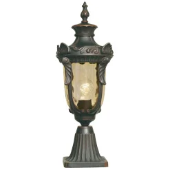 Sale Elstead Gartenleuchte Antik H:54cm mundgeblasenes Glas AMY