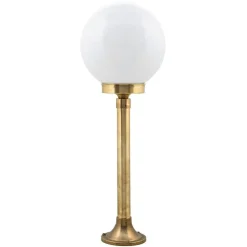 Clearance Lido Gartenleuchte Messing 93cm hoch rostfrei VERIA