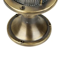 Discount Lido Gartenleuchte Messing 28cm hoch rostfrei SANTORIN