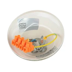 Lamkur Geblümter Kronleuchter LOREN Esstisch Stoff 5-flmg* Hängelampen|Esszimmer Lampen