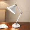Elstead Gelenk Schreibtischlampe Industrie Design Weiß* Bürolampen|Industrie Lampen