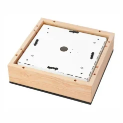 Hot Lamkur Gemütliche Deckenlampe Pinie Glas B:31 cm E27 2-flammig