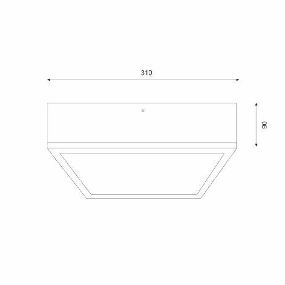Hot Lamkur Gemütliche Deckenlampe Pinie Glas B:31 cm E27 2-flammig