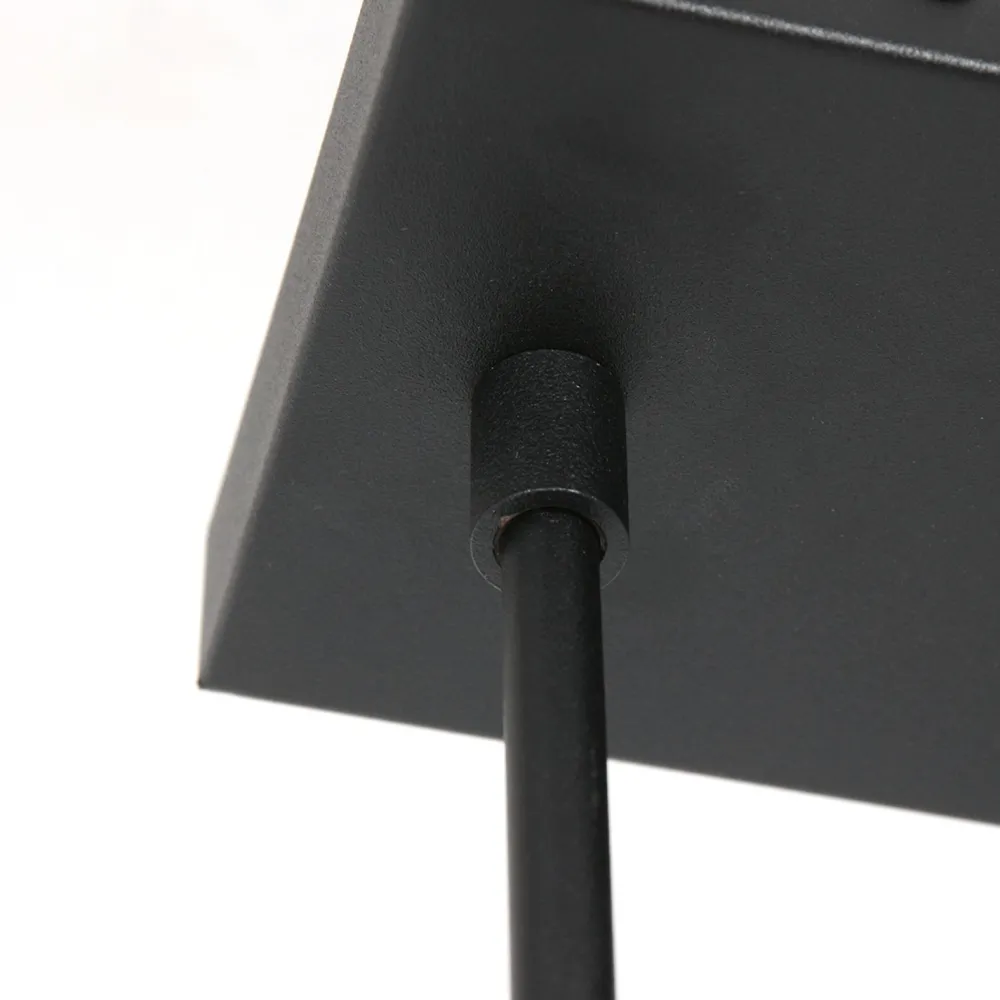 Steinhauer Gemütliche Hängelampe Schwarz Grün Metall Stoff 140 cm* Hängelampen|Bürolampen