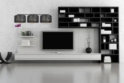 Belis Gemütliche Hängelampe Stoff Graphit Muster E27 L:100 cm* Bürolampen|Wohnzimmerlampen