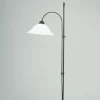 Berliner Messingleuchten Gemütliche Stehleuchte Antik Messing Glas E27 160 cm* Wohnzimmerlampen|Metall Lampen