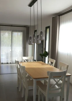 Outlet Trio Reality Geometrische Hängelampe Metall Anthrazit E27 90 cm lang