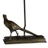 Elstead Gestell für Tischlampe E27 in Bronze antik Resin Fasan* Wohnzimmerlampen