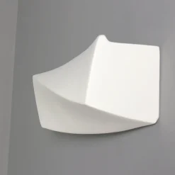 Sollux Gipslampe Wand Weiß bemalbar Up Down E27 dekorativ