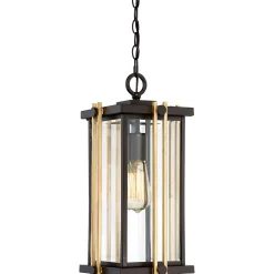 Elstead Glanzvolle Pendellampe GORDON außen Modern Design* Moderne Lampen|Rustikale Lampen