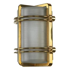 Laura Suardi Glanzvolle Schiffslampe TOMASO Messing IP54* Lampen Aus Aller Welt|Rustikale Lampen