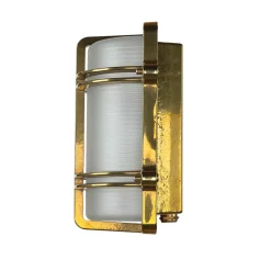 Laura Suardi Glanzvolle Schiffslampe TOMASO Messing IP54* Lampen Aus Aller Welt|Rustikale Lampen