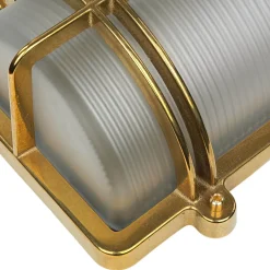 Laura Suardi Glanzvolle Schiffslampe TOMASO Messing IP54* Lampen Aus Aller Welt|Rustikale Lampen