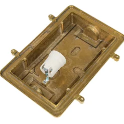 Laura Suardi Glanzvolle Schiffslampe TOMASO Messing IP54* Lampen Aus Aller Welt|Rustikale Lampen