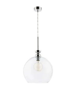 Discount Jupiter Glas Pendelleuchte NERISSA Kugel Ø30cm Küche Lampe