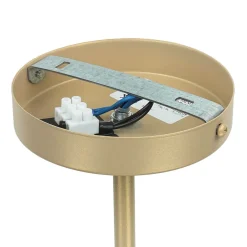 Sigma Gold Deckenlampe Metall Glas satiniert G9 5-flammig