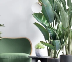 Belis Goldene Pendelleuchte Glas blendarm L:15 cm E27 Metall* Wohnzimmerlampen|Metall Lampen