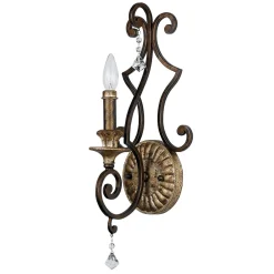 New Elstead GOTICA 4 Wandlampe Bronze Rustikal Lampe