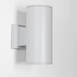 Easylight Graue Außenlampe HAMBURG 24cm hoch Up Down modern* Außenwandleuchten|Moderne Lampen