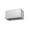 Sollux Graue Wandlampe Aluminium eckig Modern vielseitig* Wandleuchten|Flurlampen