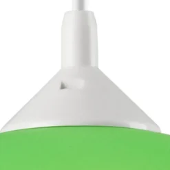 Sale Lamkur Grüne Kinderzimmerlampe rund Mädchen farbenfroh