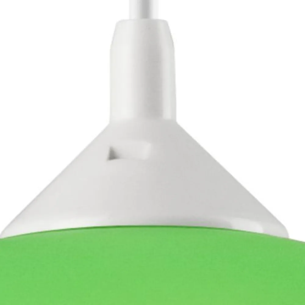 Sale Lamkur Grüne Kinderzimmerlampe rund Mädchen farbenfroh