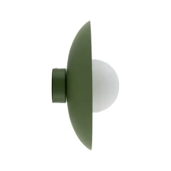 Hot TK Lighting Grüne Wandlampe Glaskugel blendarm G9 B:28 cm wohnlich