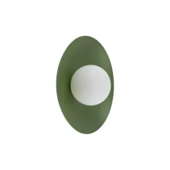 Hot TK Lighting Grüne Wandlampe Glaskugel blendarm G9 B:28 cm wohnlich