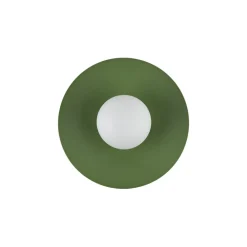 Hot TK Lighting Grüne Wandlampe Glaskugel blendarm G9 B:28 cm wohnlich