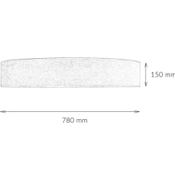 TK Lighting Große Deckenleuchte Stoff Leinen Ø 78 cm rund Grau-Beige* Moderne Lampen|Wohnzimmerlampen