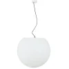 Sale Nowodvorski Große Hängeleuchte für Außen in Weiß Ø60cm