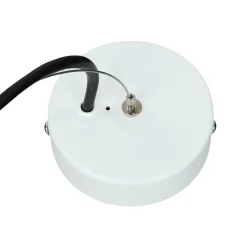 Sale Nowodvorski Große Hängeleuchte für Außen in Weiß Ø60cm