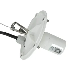 Sale Nowodvorski Große Hängeleuchte für Außen in Weiß Ø60cm