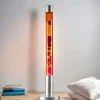 Easylight Große Lavalampe ALAN 76cm Rot Orange Retro Design* Glaslampen|Retro Lampen