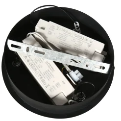 Steinhauer Große LED Pendelleuchte Schwarz Ø100 cm 80 W 2700 K* Hängelampen|Led Lampen