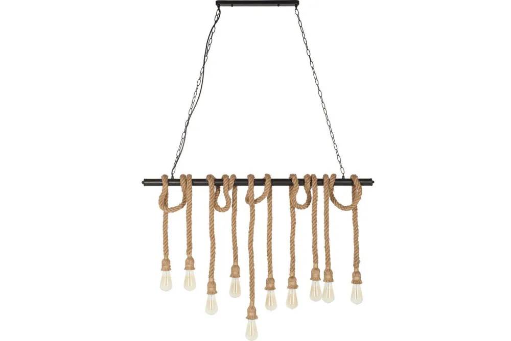 New Invicta Interior Große Pendelleuchte MARE Tau Handgefertigt Esstisch