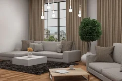 Belis Große Spider Pendelleuchte Holz Metall E27 5-flmg Weiß* Hängelampen|Bürolampen