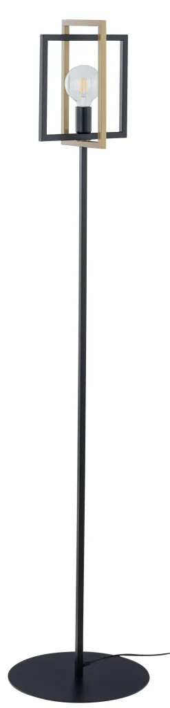 Sigma Große Stehlampe Schwarz Metall 161 cm E27 stylisch* Moderne Lampen|Stehlampen