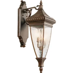 Sale Elstead Große Wandlampe außen H:79cm Vintage in Bronze