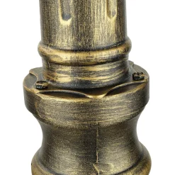 Discount Easylight Großer Kandelaber BREST Gold Antik 3xE27 2,1m hoch