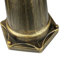 Discount Easylight Großer Kandelaber BREST Gold Antik 3xE27 2,1m hoch