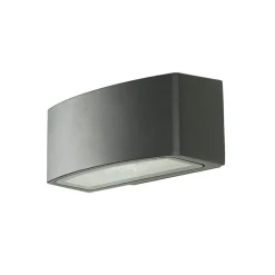 Easylight Halbrunde Außen Wandleuchte Modern in Anthrazit* Moderne Lampen|Moderne Außenleuchten