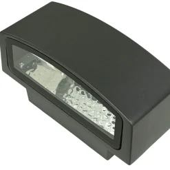 Easylight Halbrunde Außen Wandleuchte Modern in Anthrazit* Moderne Lampen|Moderne Außenleuchten