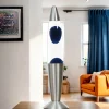 Online Easylight Harmonische Lavalampe Blau Silber rund Ø6cm TIMMY