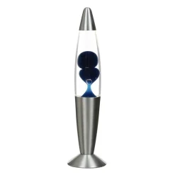 Online Easylight Harmonische Lavalampe Blau Silber rund Ø6cm TIMMY