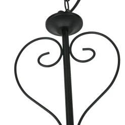 Easylight Höhenverstellbare Hängeleuchte mit Glasschirm rustikal in Weiß* Hängelampen|Esszimmer Lampen