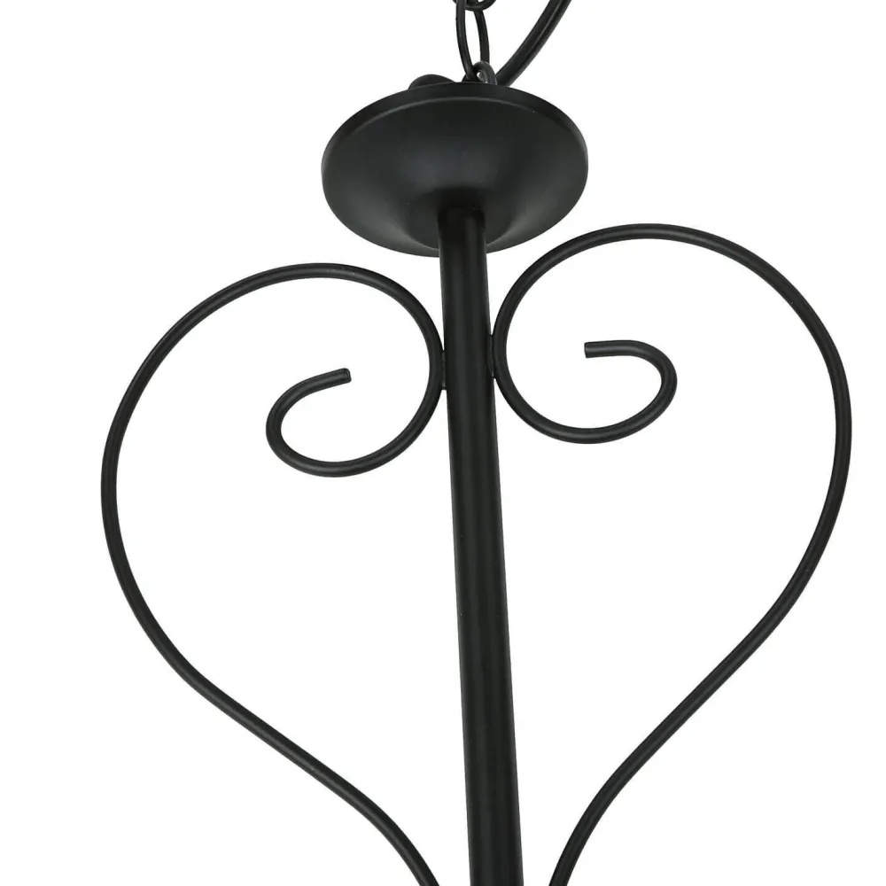 Easylight Höhenverstellbare Hängeleuchte mit Glasschirm rustikal in Weiß* Hängelampen|Esszimmer Lampen